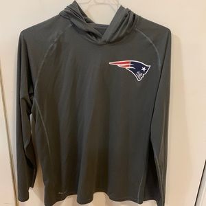 New England Patriots Nike lightweight Dry - Fit hoodie size: Large